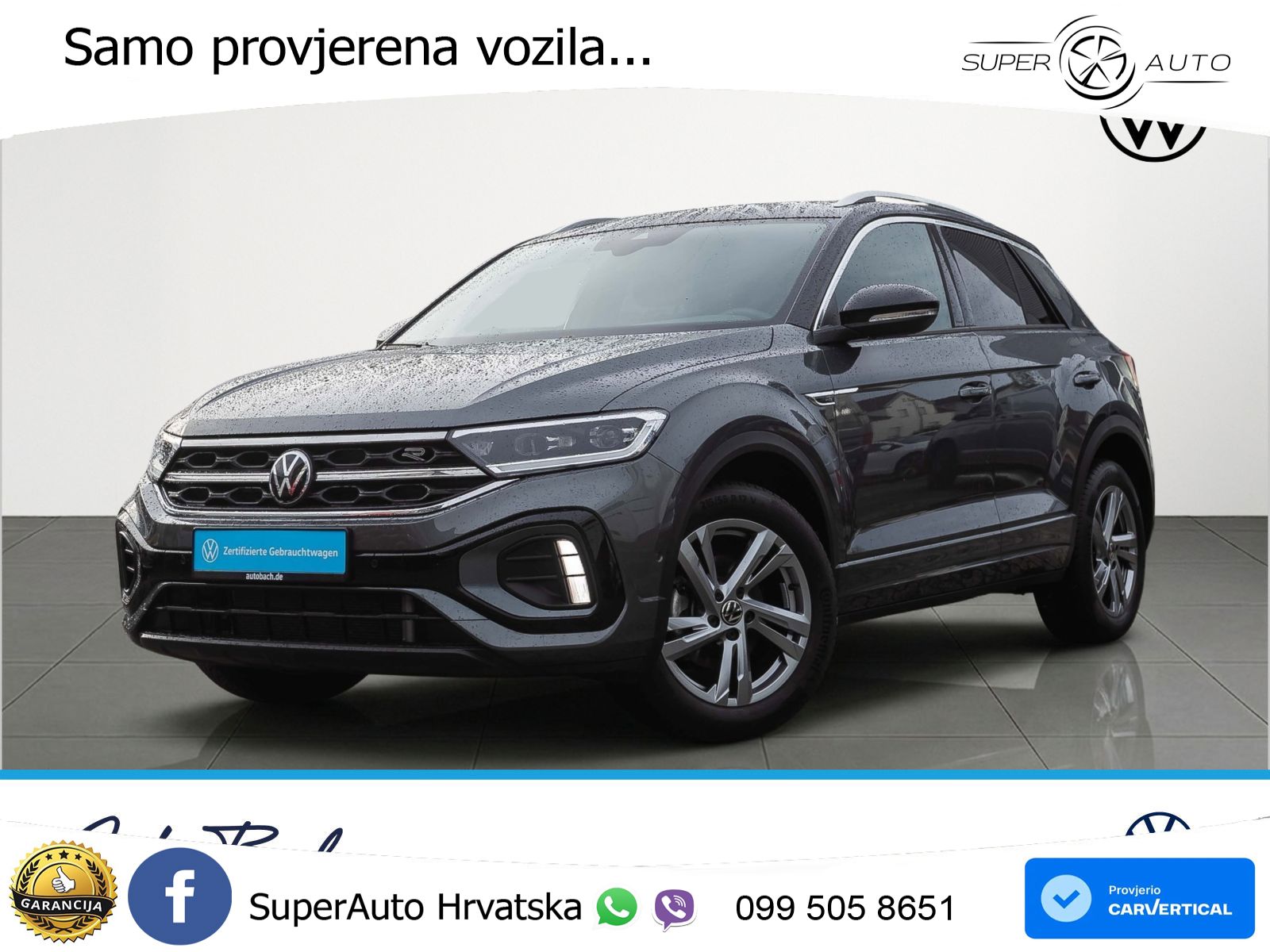 Volkswagen T-Roc I 1.5 TSI (150 KS) DSG LED+GR SJED+ACC