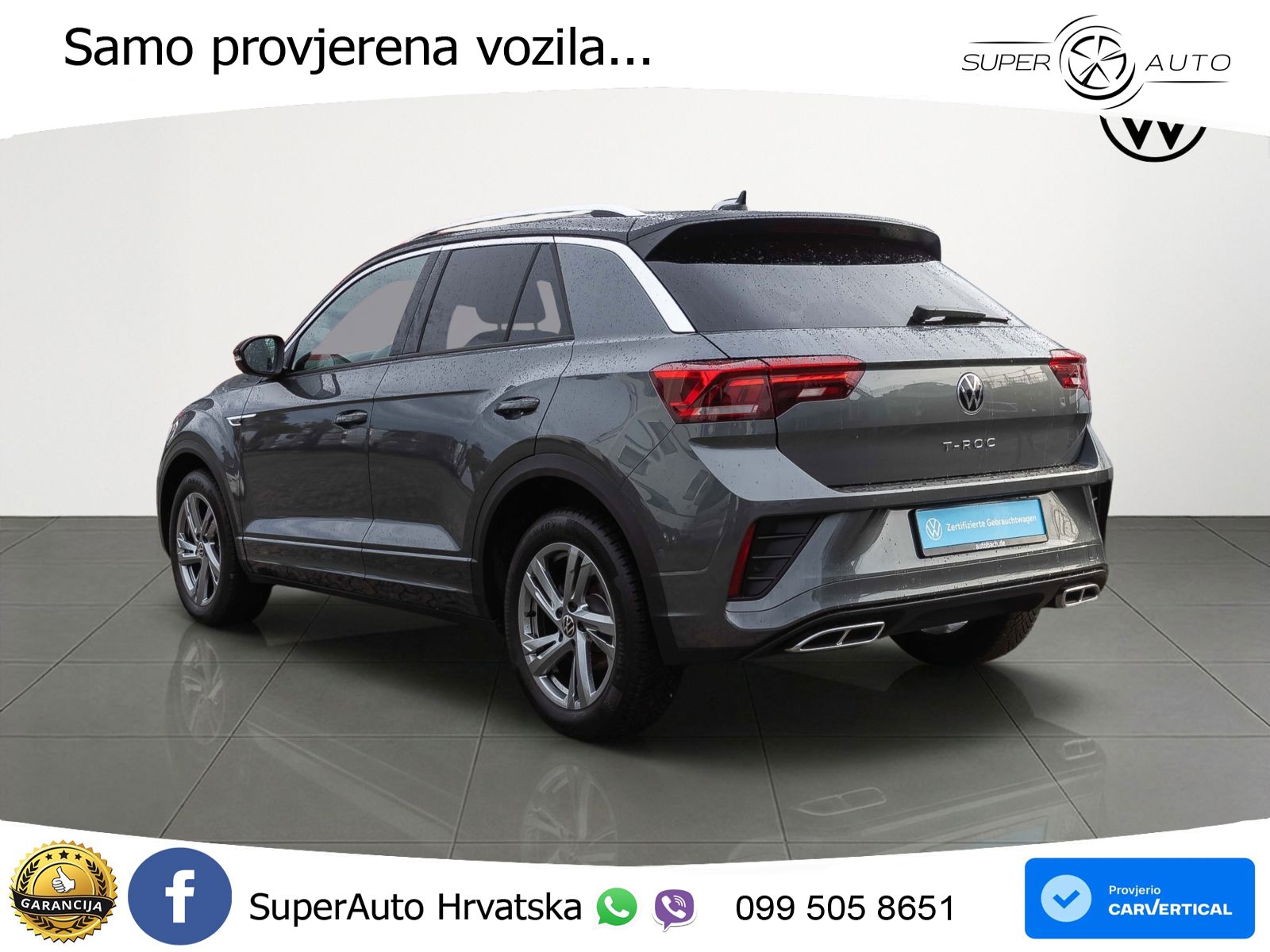 Volkswagen T-Roc I 1.5 TSI (150 KS) DSG LED+GR SJED+ACC