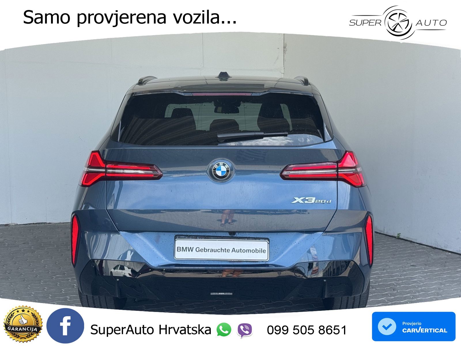 BMW X3 20d xDrive Steptronic M Sport LED+GR SJED+ACC