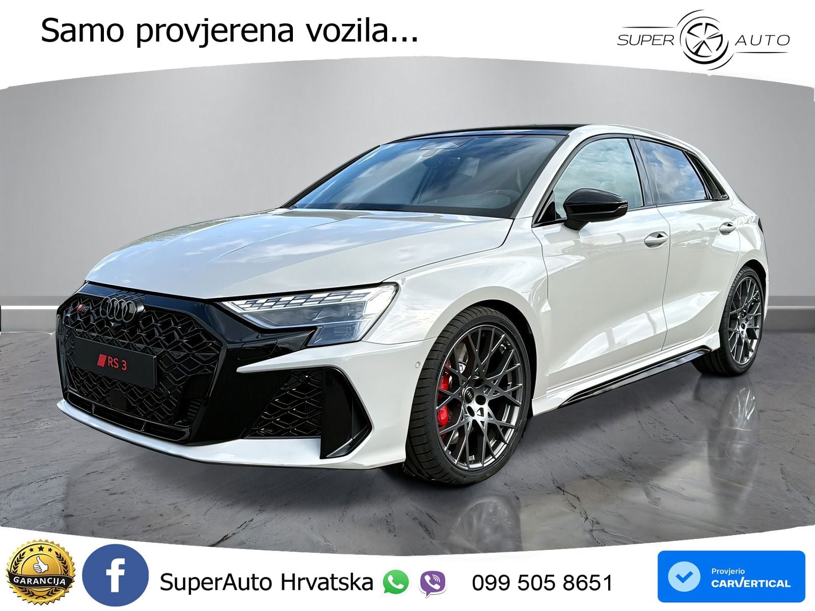 Audi RS3 Sedan 2.5 TFSI (400 KS) quattro S tronic LED+ACC
