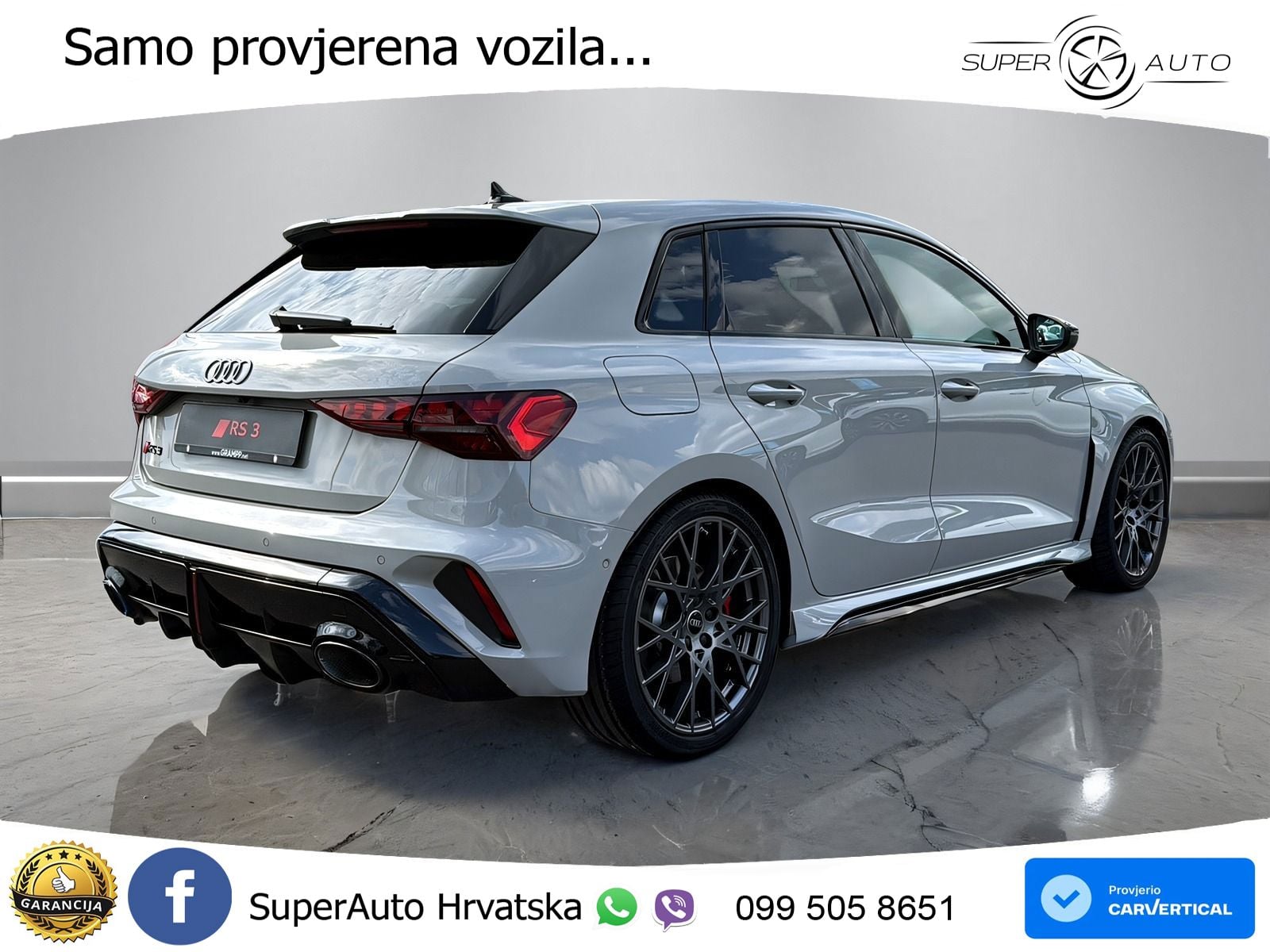 Audi RS3 Sedan 2.5 TFSI (400 KS) quattro S tronic LED+ACC
