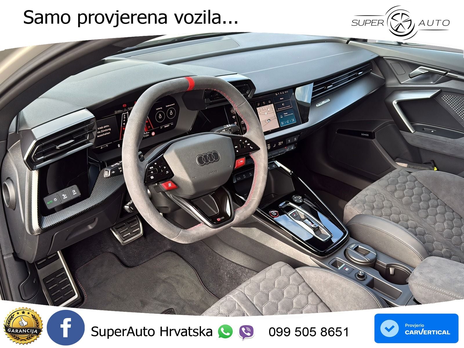 Audi RS3 Sedan 2.5 TFSI (400 KS) quattro S tronic LED+ACC