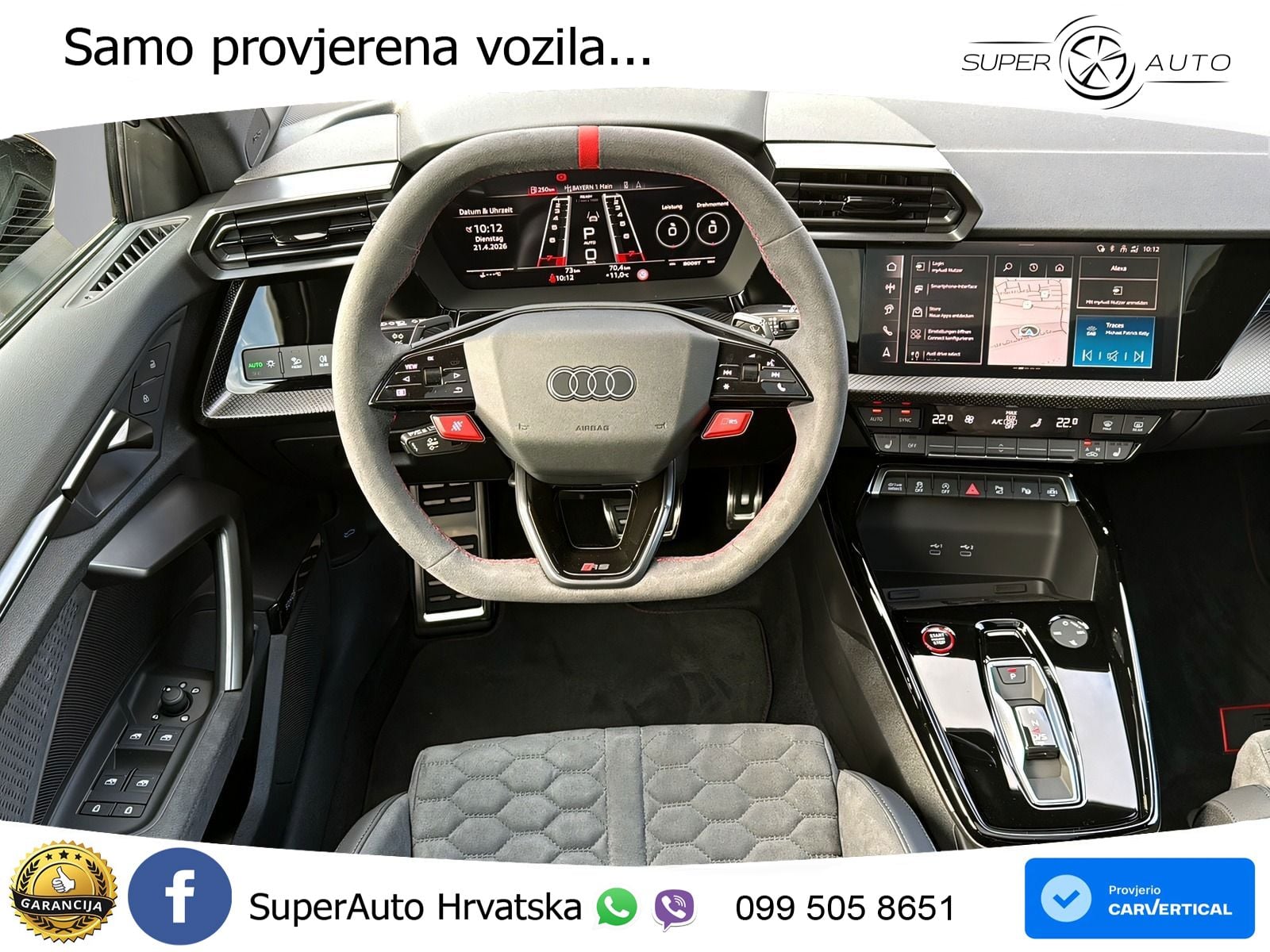 Audi RS3 Sedan 2.5 TFSI (400 KS) quattro S tronic LED+ACC