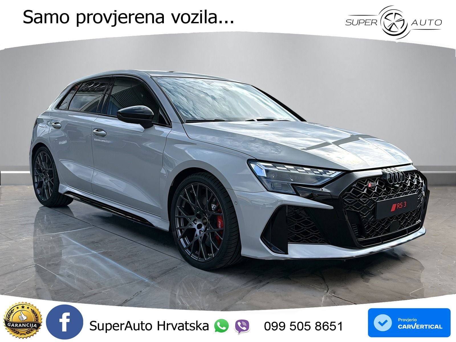 Audi RS3 Sedan 2.5 TFSI (400 KS) quattro S tronic LED+ACC