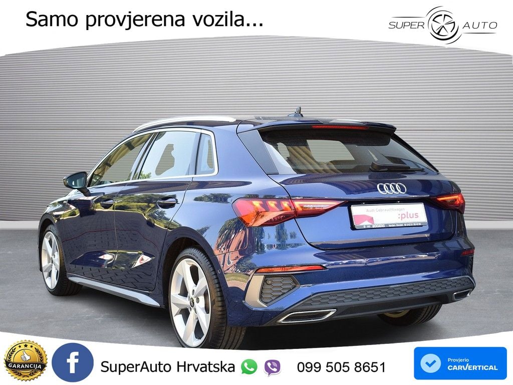 Audi A3 35 TDI (150 KS) S tronic S line LED+GR SJED+ACC