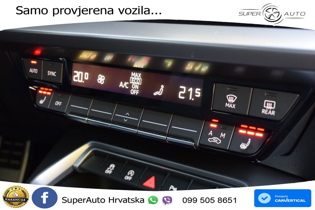 Audi A3 35 TDI (150 KS) S tronic S line LED+GR SJED+ACC