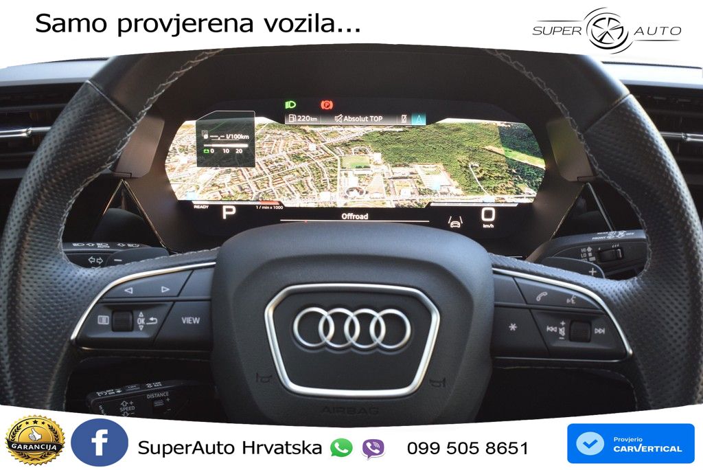 Audi A3 35 TDI (150 KS) S tronic S line LED+GR SJED+ACC