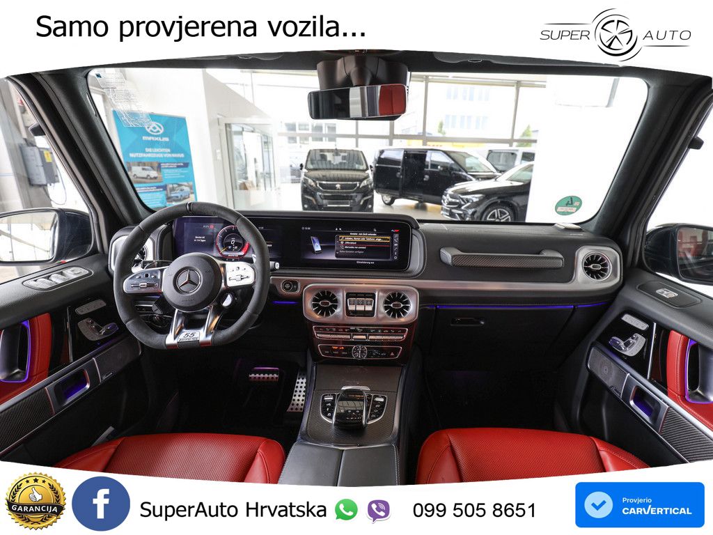 Mercedes AMG G 63 Long V8 (585 KS) 4MATIC 9G-TRONIC AMG SPEEDSHIFT PLUS LED+GR SJED+ACC