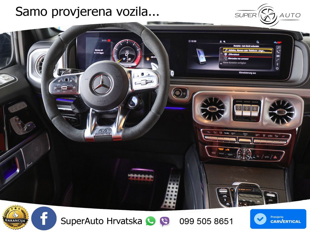 Mercedes AMG G 63 Long V8 (585 KS) 4MATIC 9G-TRONIC AMG SPEEDSHIFT PLUS LED+GR SJED+ACC