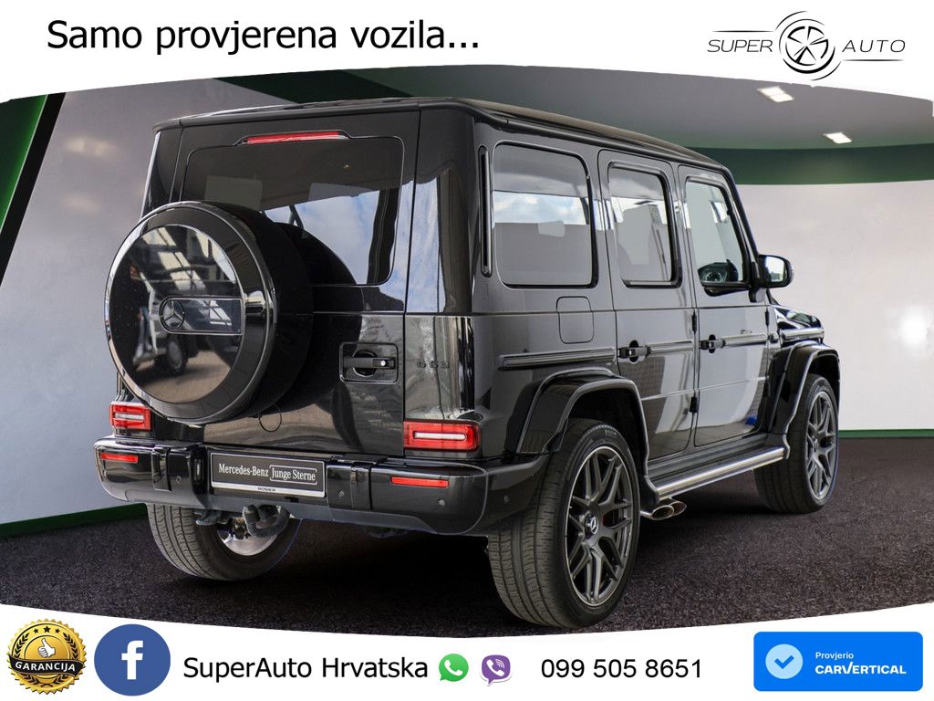 Mercedes AMG G 63 Long V8 (585 KS) 4MATIC 9G-TRONIC AMG SPEEDSHIFT PLUS LED+GR SJED+ACC