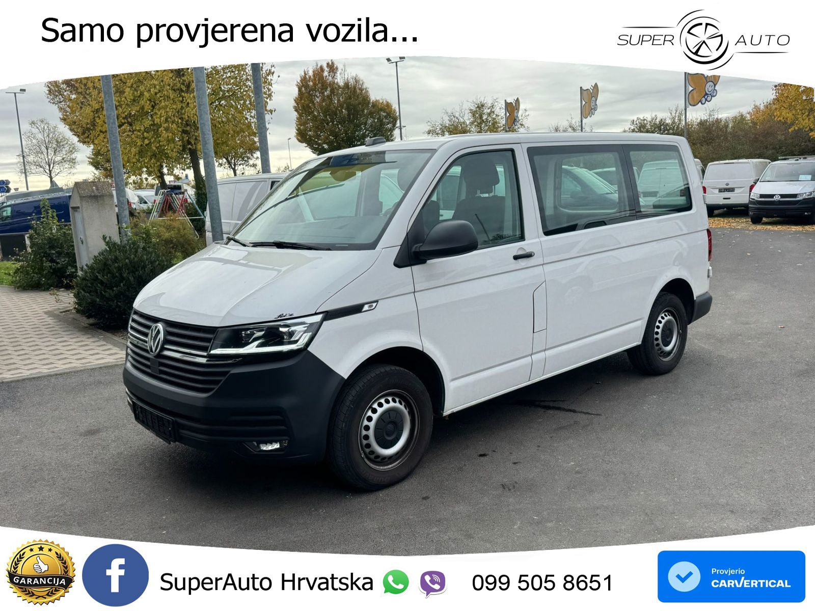 Volkswagen T6.1 Transporter Kombi TDI DSG AHK*LED*Tempomat 150 KS