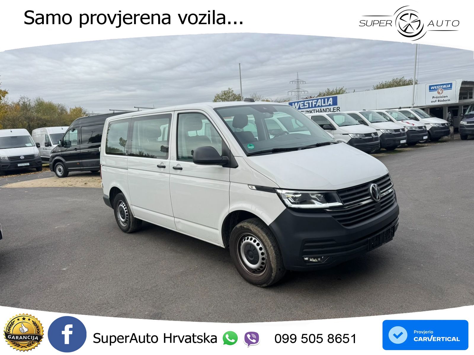 Volkswagen T6.1 Transporter Kombi TDI DSG AHK*LED*Tempomat 150 KS
