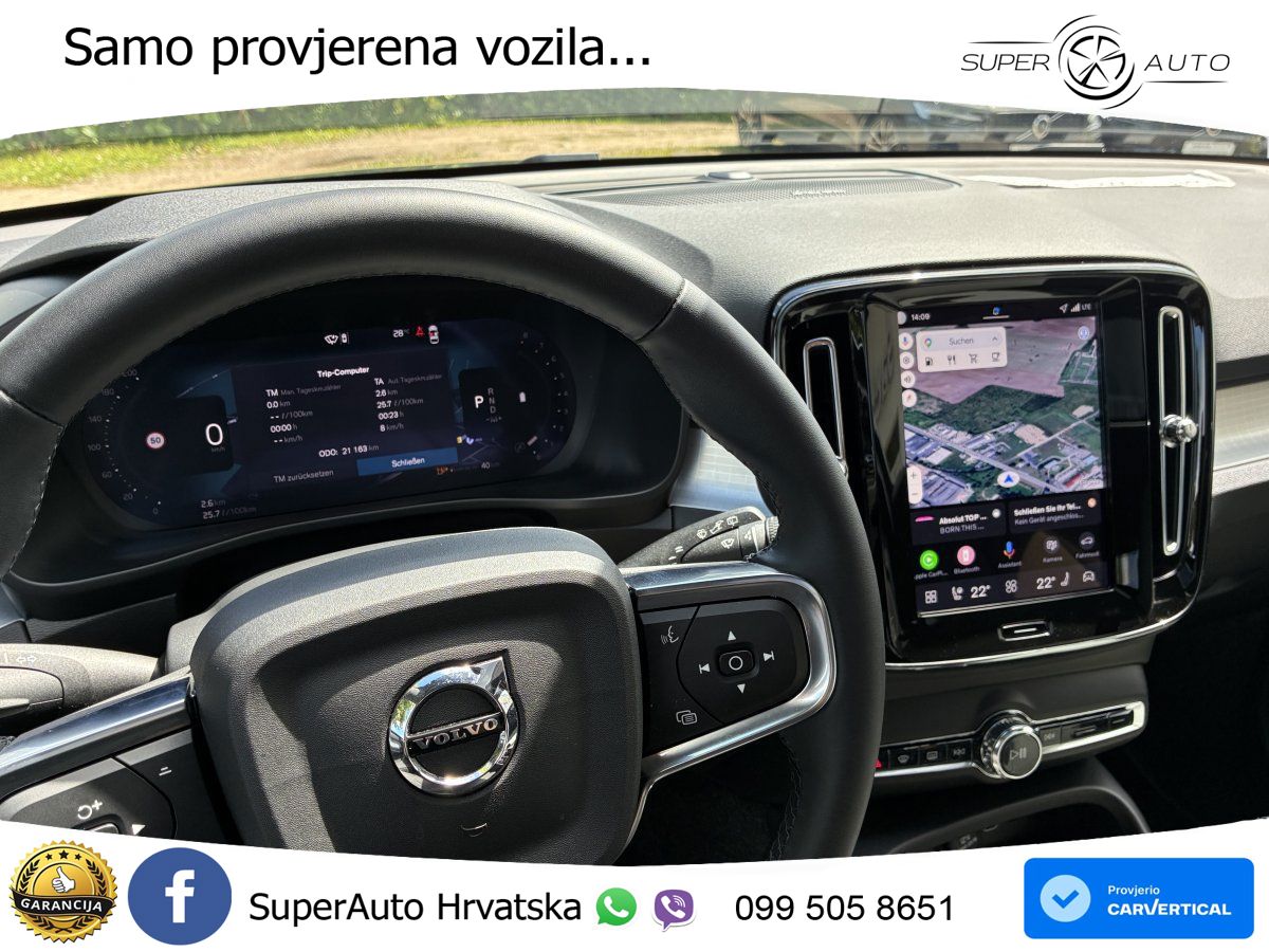 Volvo XC40 2.0 B3 163 KS Automatic LED+GR SJED+ACC