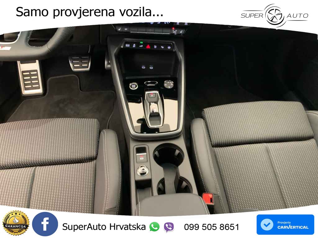 Audi A3 45 TFSIe (272 KS) S tronic 2x S line LED+GR SJED+ACC