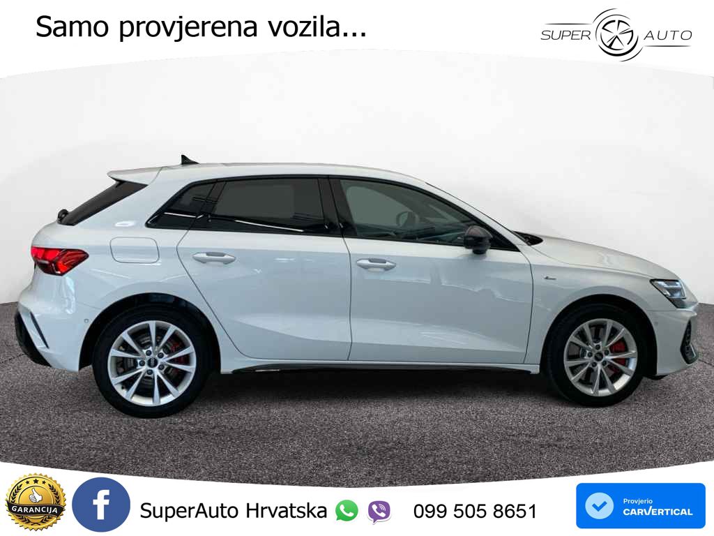 Audi A3 45 TFSIe (272 KS) S tronic 2x S line LED+GR SJED+ACC