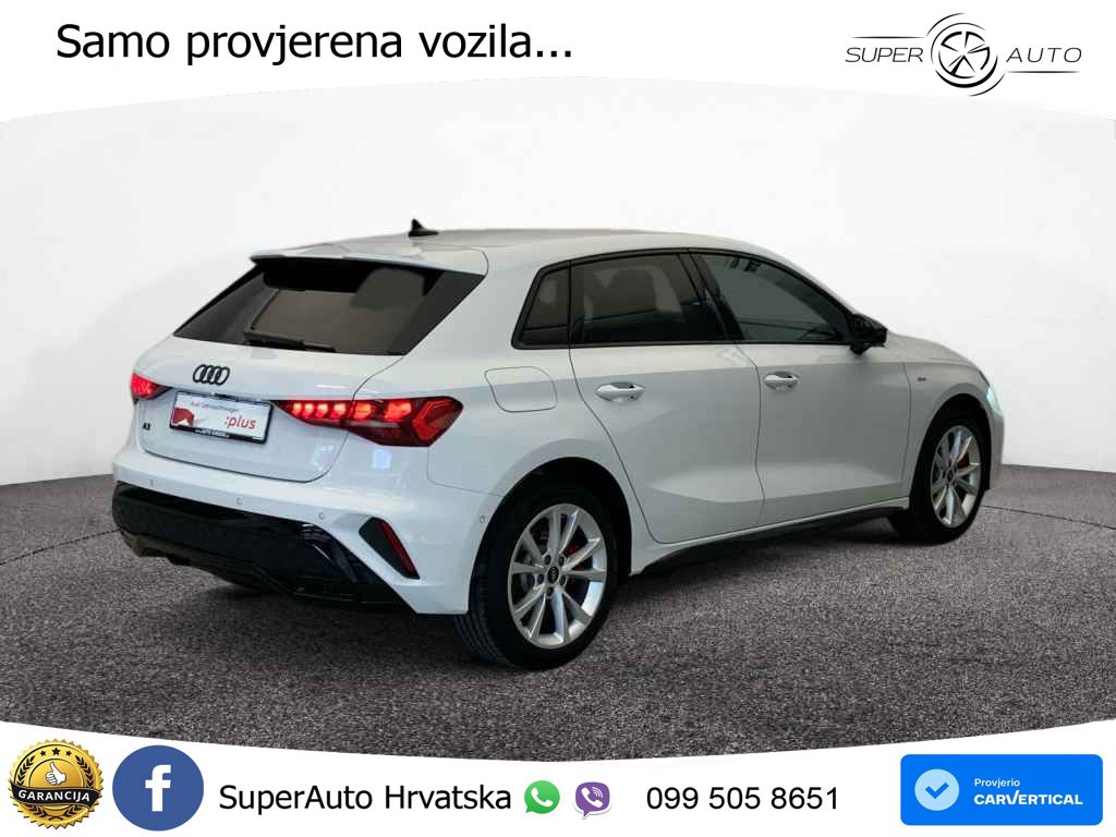 Audi A3 45 TFSIe (272 KS) S tronic 2x S line LED+GR SJED+ACC