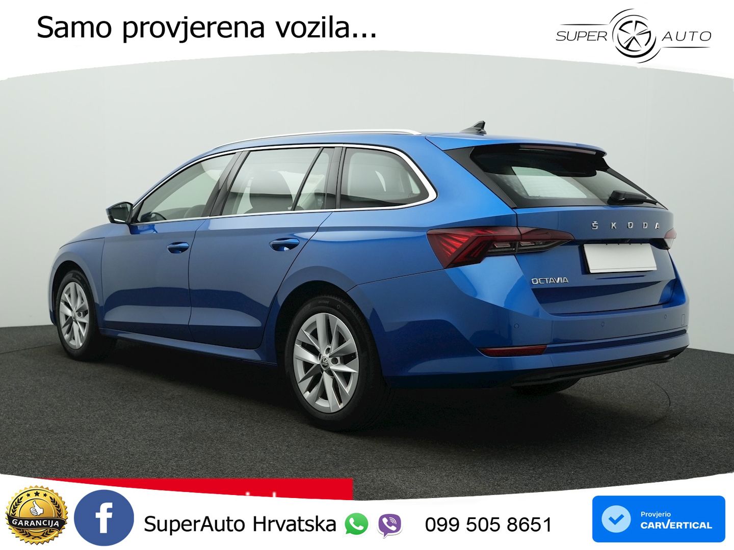Škoda Octavia Combi 2.0 TDI (150 KS) DSG LED+GR SJED+ACC