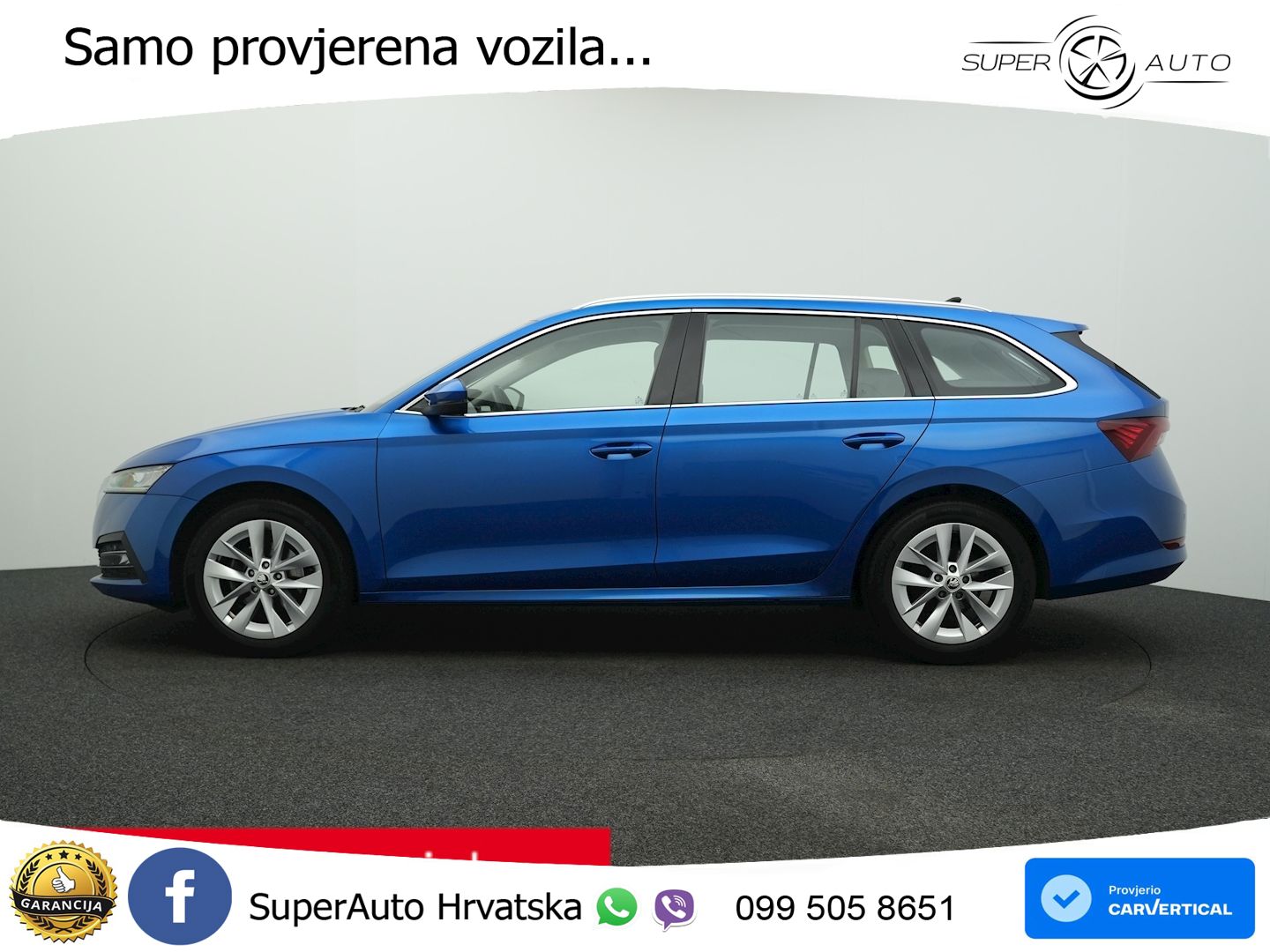 Škoda Octavia Combi 2.0 TDI (150 KS) DSG LED+GR SJED+ACC