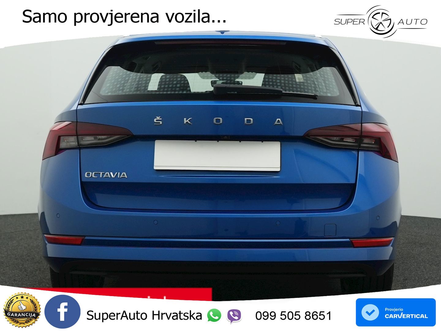 Škoda Octavia Combi 2.0 TDI (150 KS) DSG LED+GR SJED+ACC