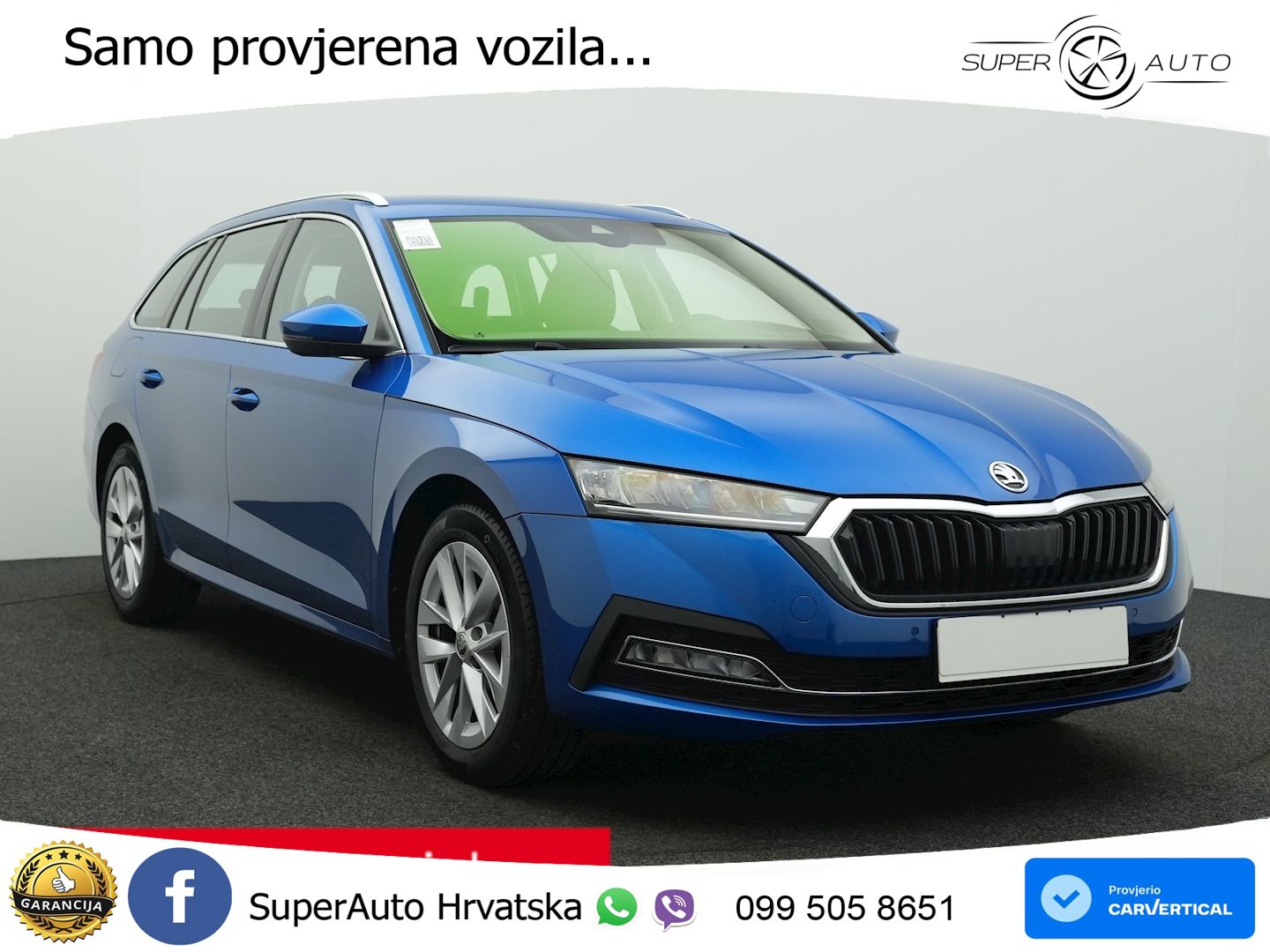 Škoda Octavia Combi 2.0 TDI (150 KS) DSG LED+GR SJED+ACC