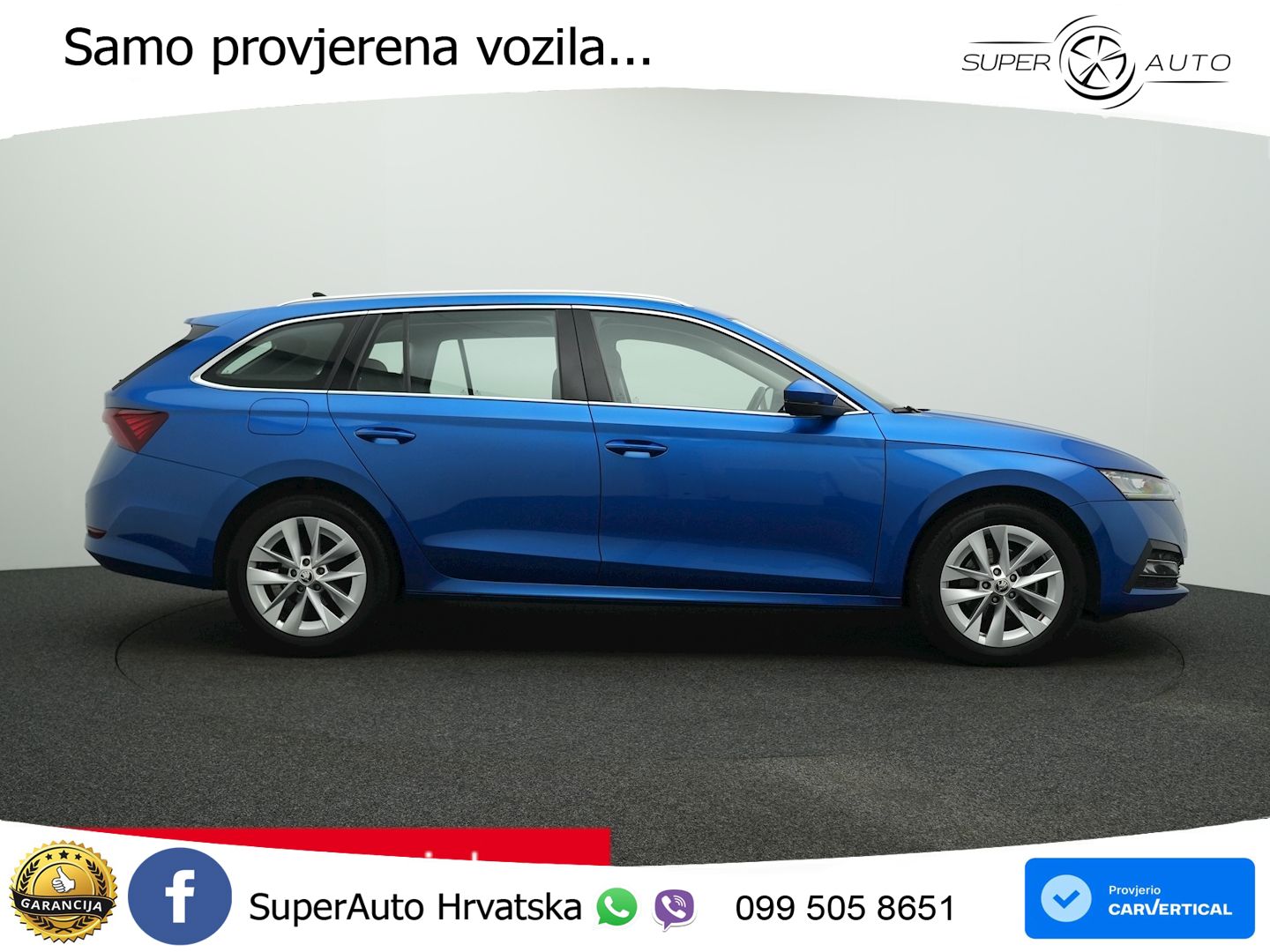 Škoda Octavia Combi 2.0 TDI (150 KS) DSG LED+GR SJED+ACC