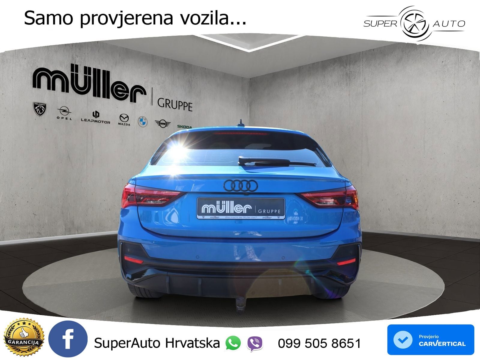 Audi Q3 Sportback 40 TDI (200 KS) quattro S tronic S line MATRIX+GR SJED+KAM