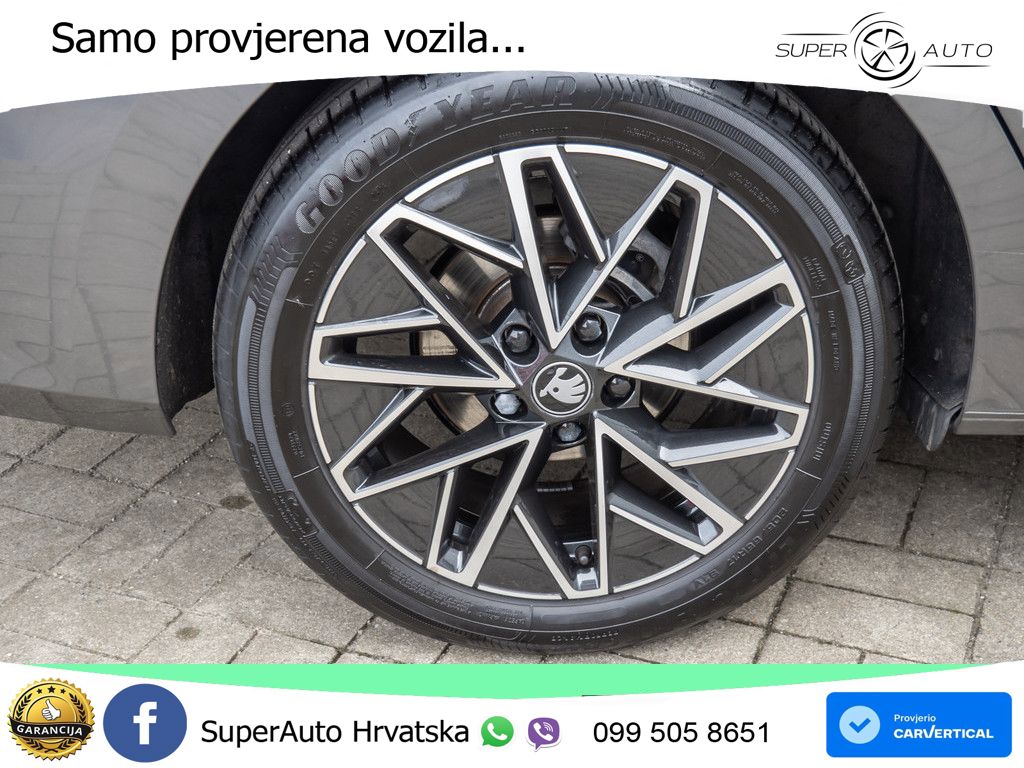 Škoda Octavia Combi 2.0 TDI (150 KS) DSG MATRIX+GR SJED+KAM