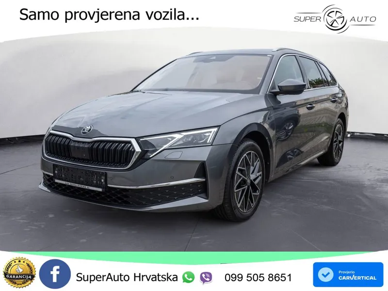 Škoda Octavia Combi 2.0 TDI (150 KS) DSG MATRIX+GR SJED+KAM