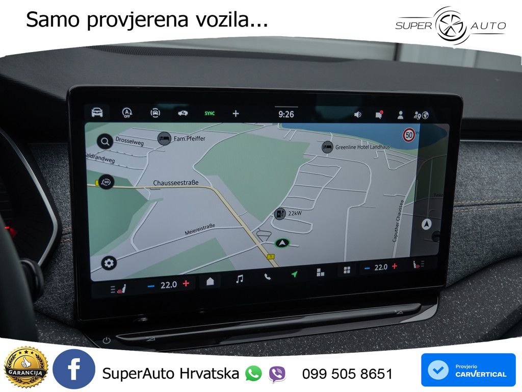 Škoda Octavia Combi 2.0 TDI (150 KS) DSG MATRIX+GR SJED+KAM
