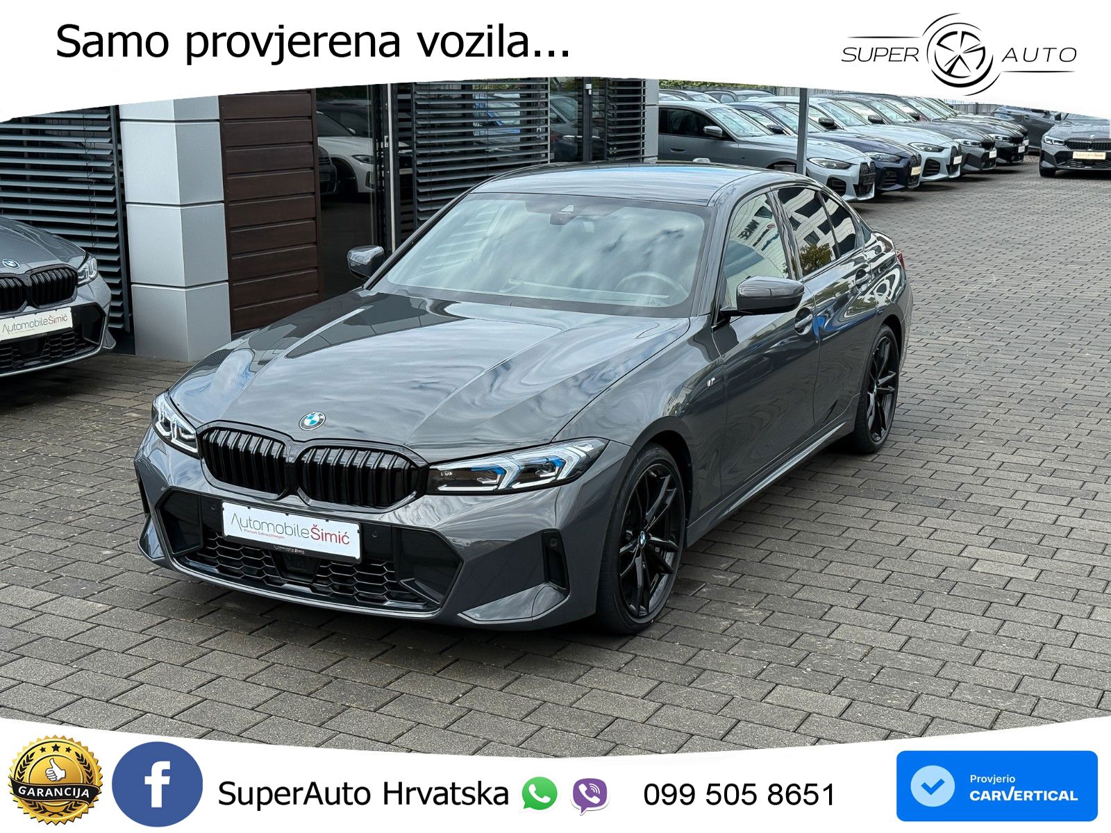 BMW 320d (190 KS) xDrive Steptronic M Sport LED+GR SJED+ACC