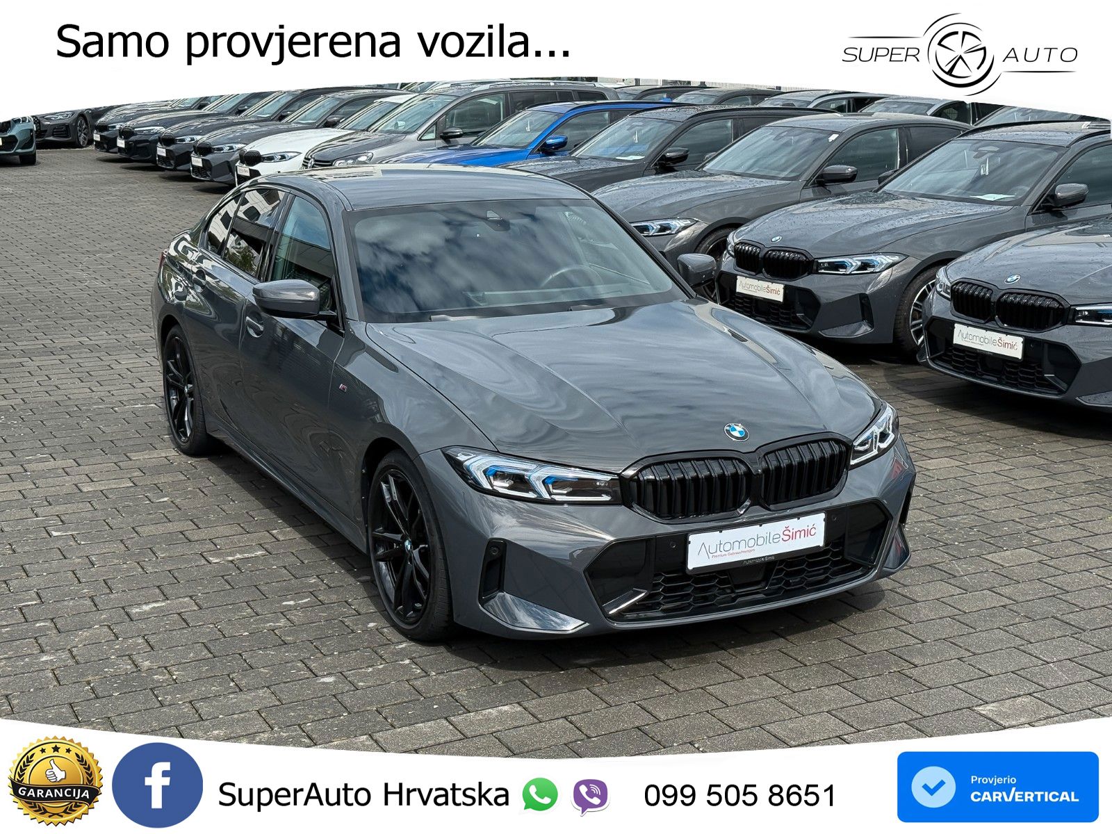 BMW 320d (190 KS) xDrive Steptronic M Sport LED+GR SJED+ACC