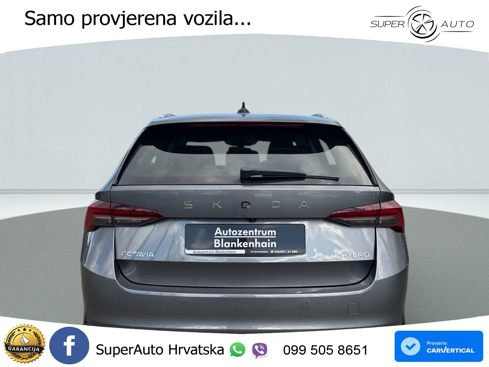 Škoda Octavia Combi 1.5 TSI (150 KS) DSG LED+GR SJED+ACC