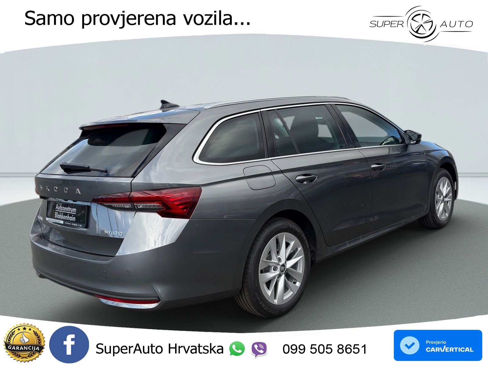 Škoda Octavia Combi 1.5 TSI (150 KS) DSG LED+GR SJED+ACC