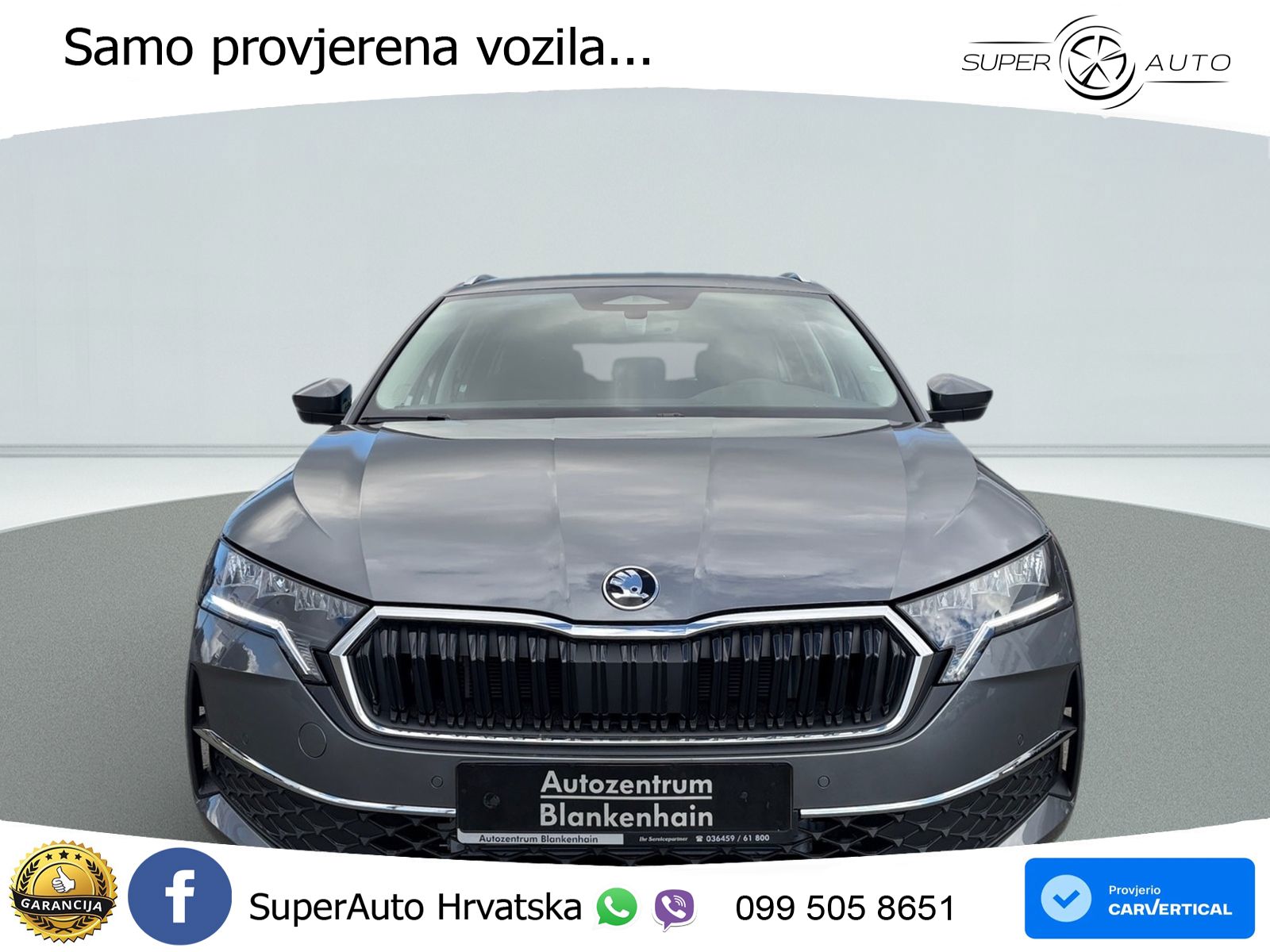 Škoda Octavia Combi 1.5 TSI (150 KS) DSG LED+GR SJED+ACC