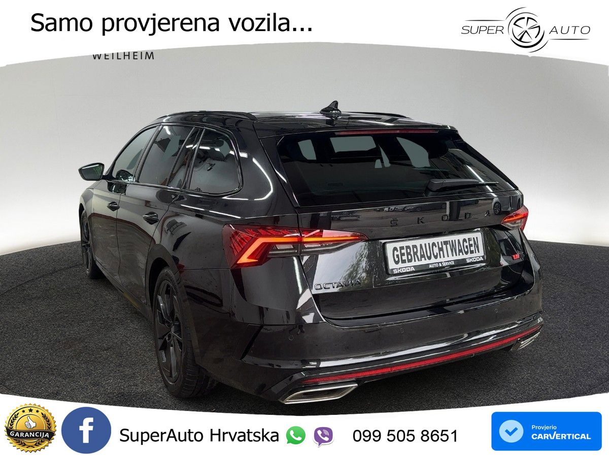 Škoda Octavia Combi RS 2.0 TDI (200 KS) DSG LED+GR SJED+ACC