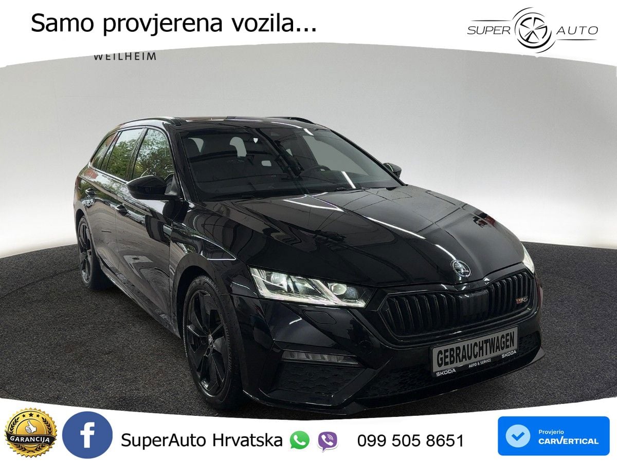 Škoda Octavia Combi RS 2.0 TDI (200 KS) DSG LED+GR SJED+ACC