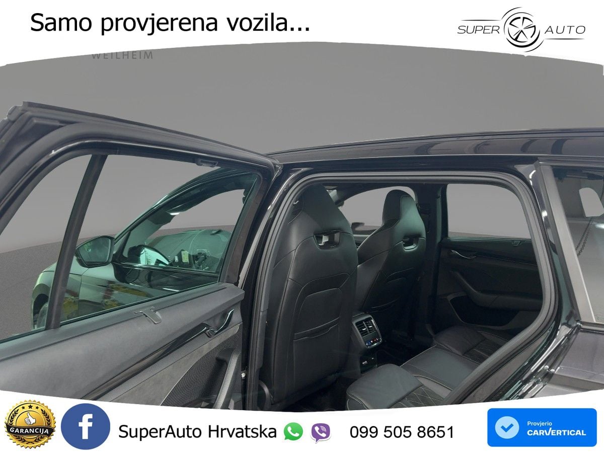 Škoda Octavia Combi RS 2.0 TDI (200 KS) DSG LED+GR SJED+ACC