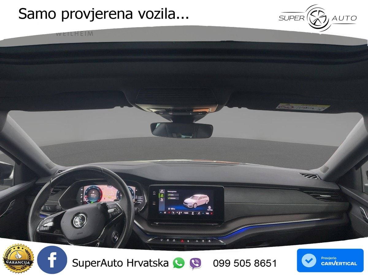 Škoda Octavia Combi RS 2.0 TDI (200 KS) DSG LED+GR SJED+ACC