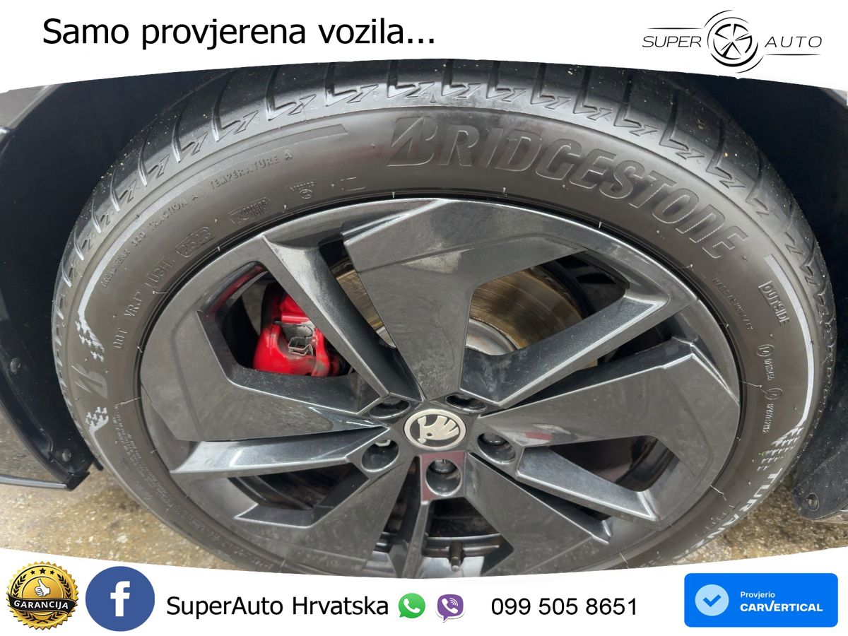 Škoda Octavia Combi RS 2.0 TDI (200 KS) DSG LED+GR SJED+ACC