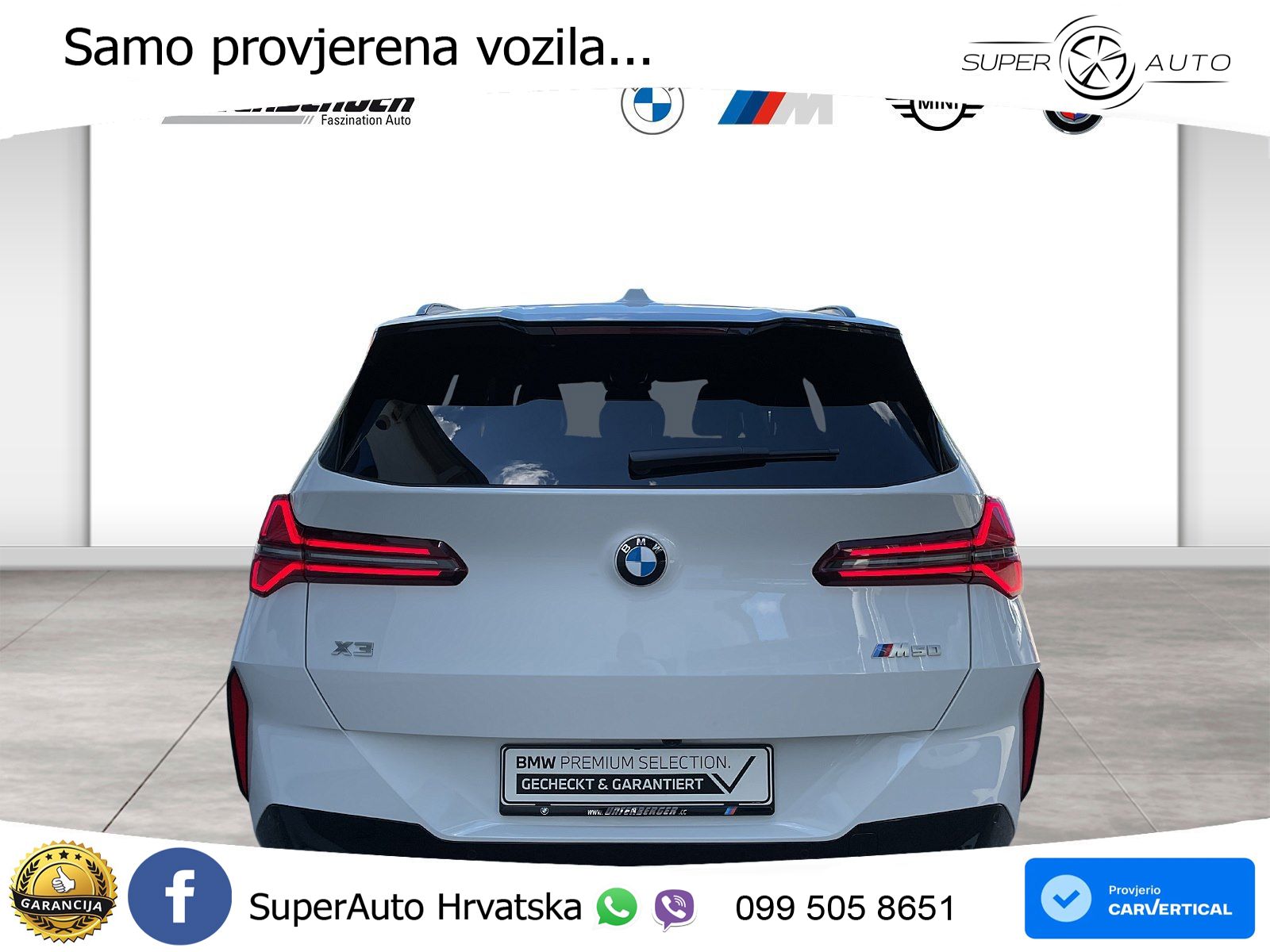 BMW X3 M50 xDrive Steptronic M Sport LED+GR SJED+ACC