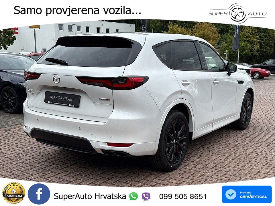 Mazda CX-60 3.3 e-Skyactiv D (254 KS) AWD Automatic MATRIX+GR SJED+KAM