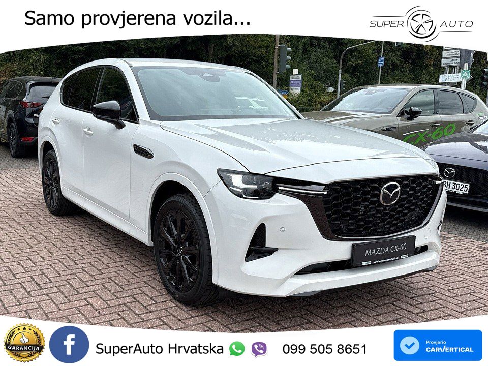 Mazda CX-60 3.3 e-Skyactiv D (254 KS) AWD Automatic MATRIX+GR SJED+KAM
