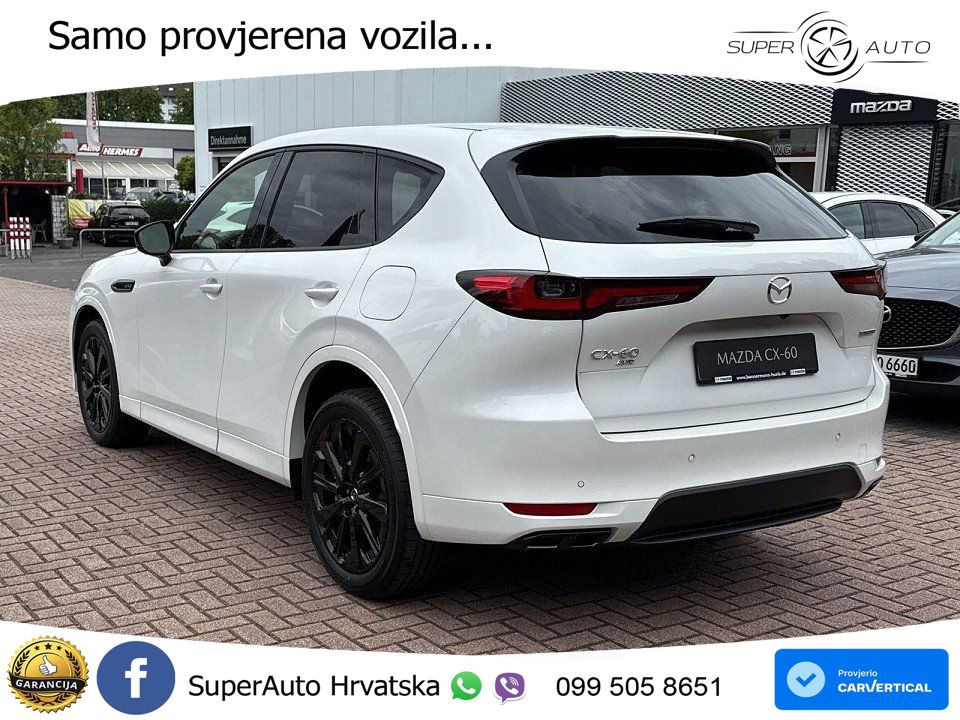 Mazda CX-60 3.3 e-Skyactiv D (254 KS) AWD Automatic MATRIX+GR SJED+KAM