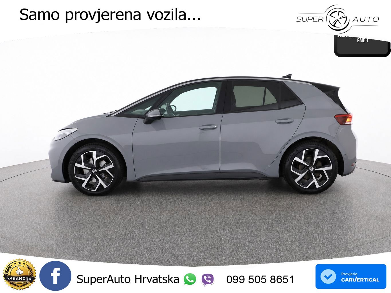 Volkswagen ID.3 Pro 62 kWh (204 KS)