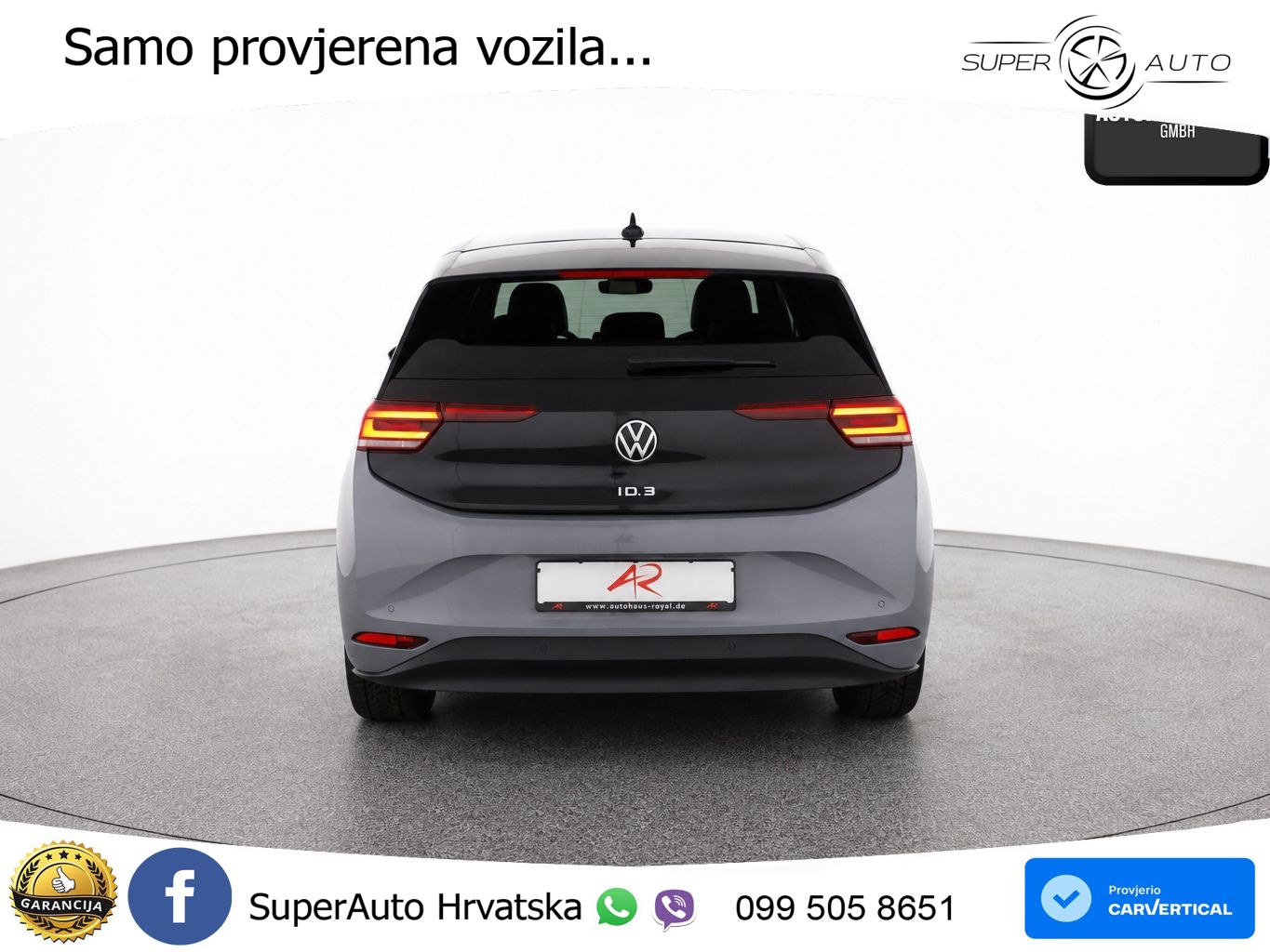 Volkswagen ID.3 Pro 62 kWh (204 KS)