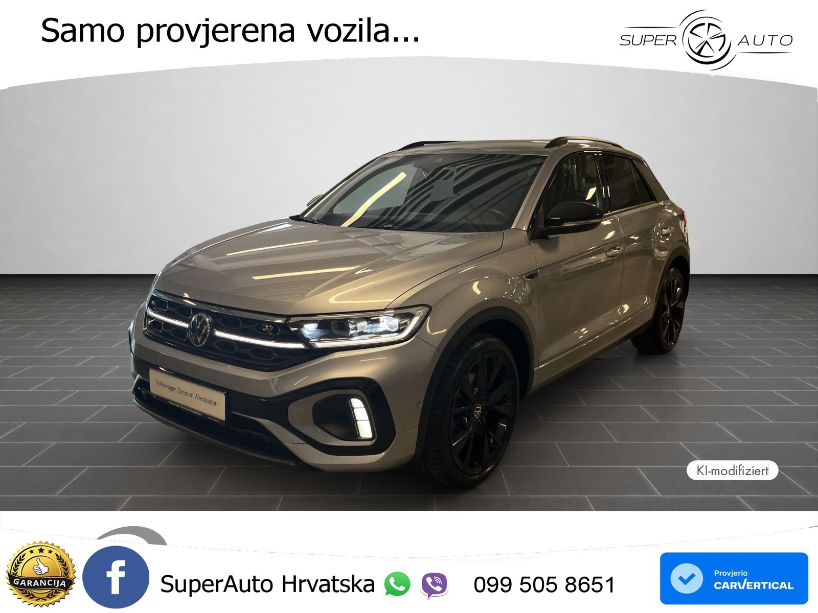 Volkswagen T-Roc 2.0 TSI (190 KS) 4M DSG R-Line MATRIX+GR SJED+KAM