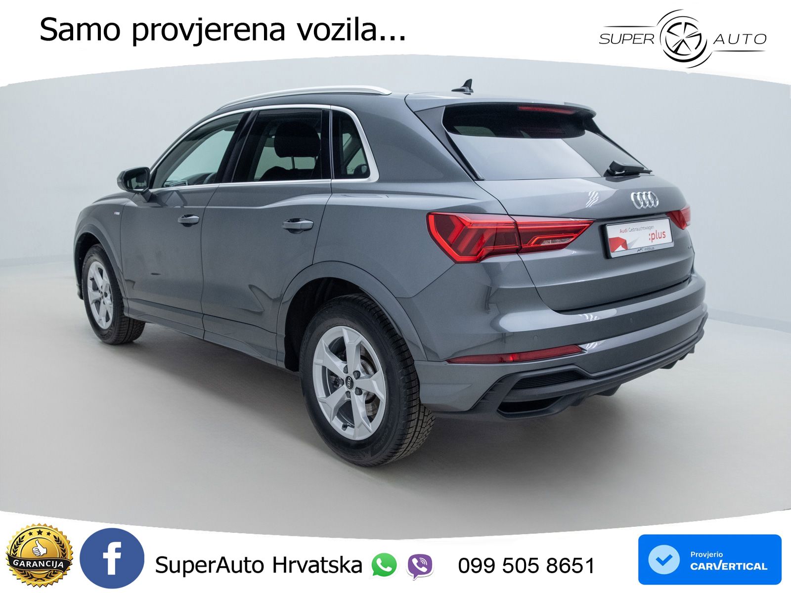 Audi Q3 45 TFSI (245 KS) quattro S tronic S line LED+GR SJED+ACC