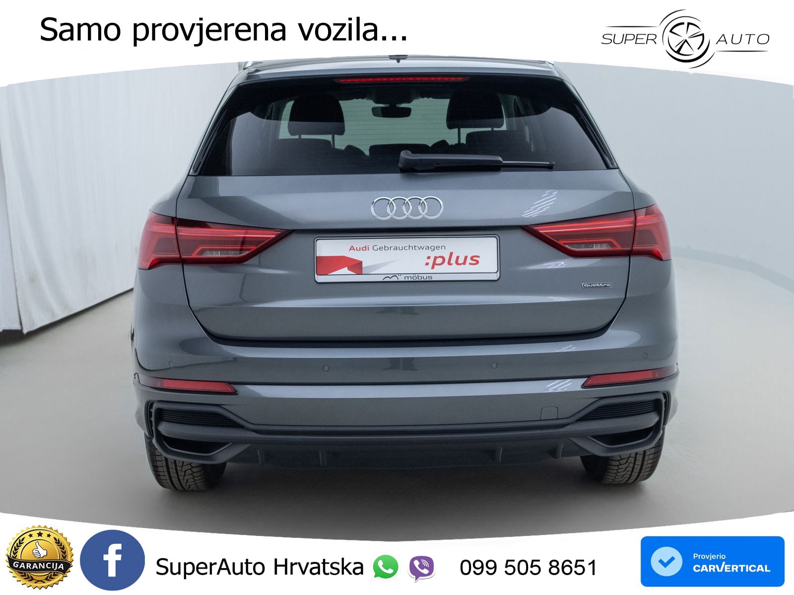 Audi Q3 45 TFSI (245 KS) quattro S tronic S line LED+GR SJED+ACC
