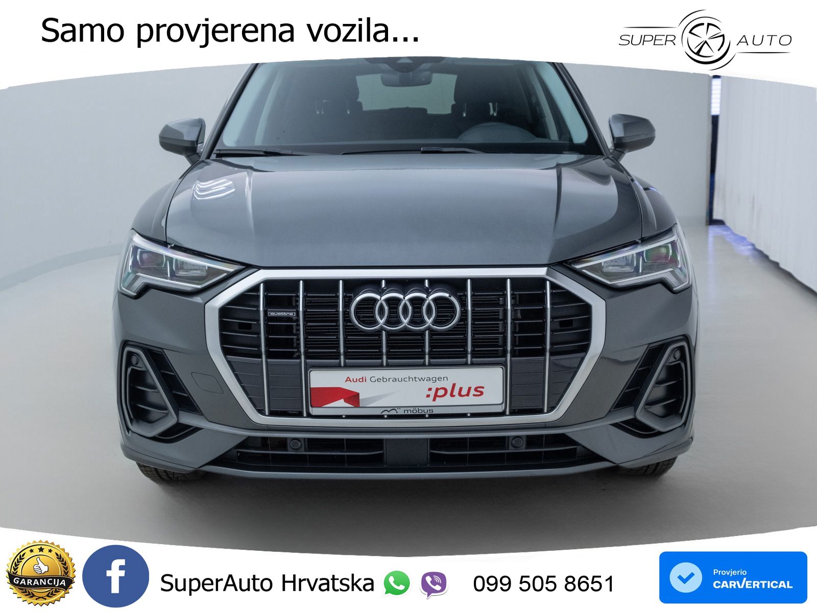 Audi Q3 45 TFSI (245 KS) quattro S tronic S line LED+GR SJED+ACC