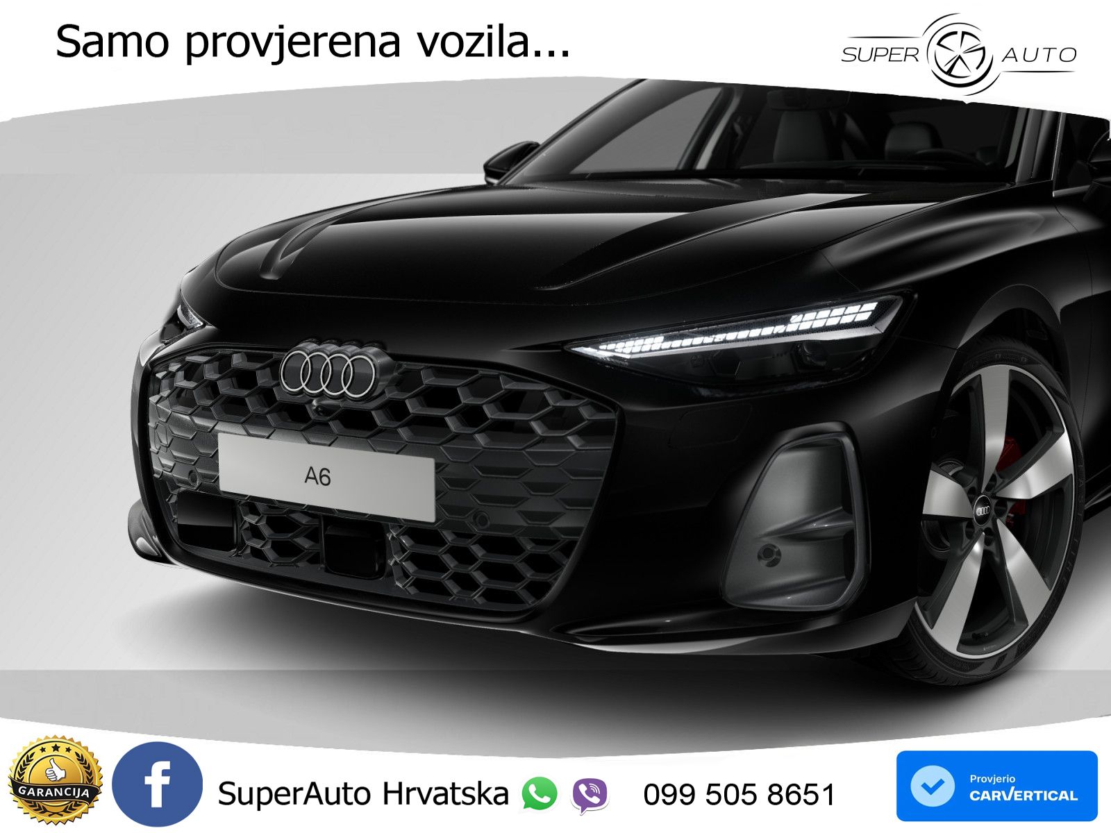 Audi A6 2.0 TDI (204 KS) quattro S tronic LED+GR SJED+ACC